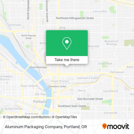 Aluminum Packaging Company map
