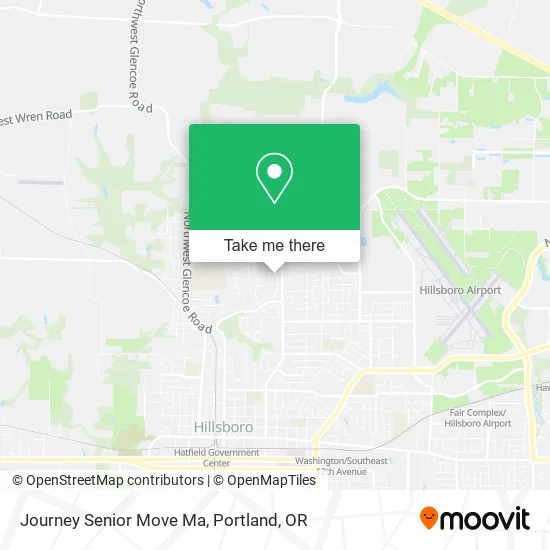 Journey Senior Move Ma map