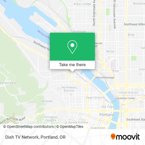 Dish TV Network map