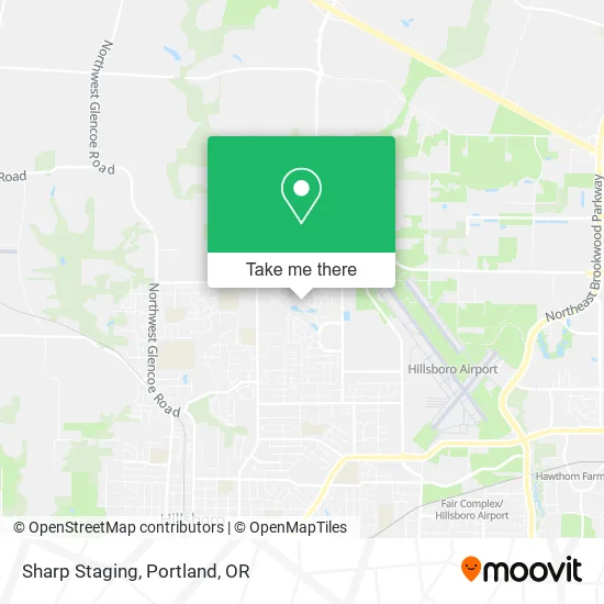 Sharp Staging map