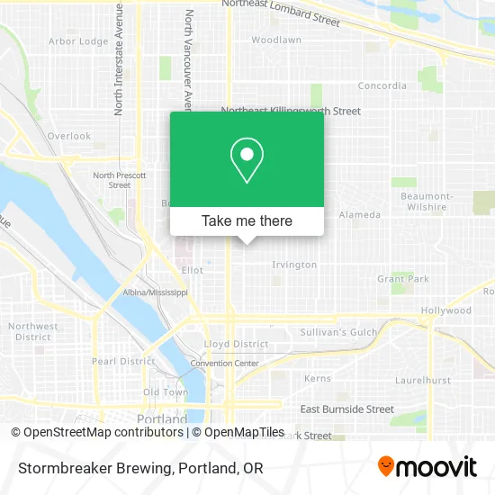 Stormbreaker Brewing map