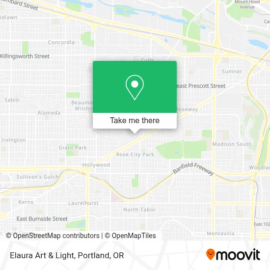 Elaura Art & Light map