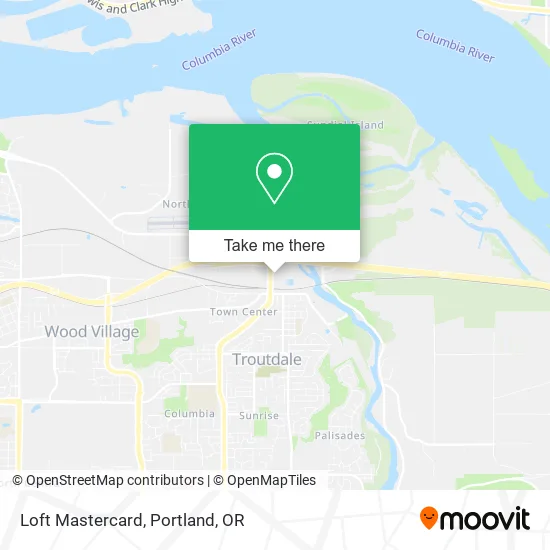 Loft Mastercard map