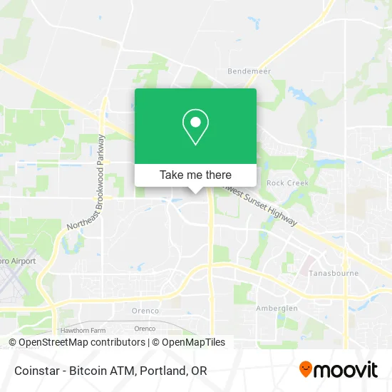 Coinstar - Bitcoin ATM map