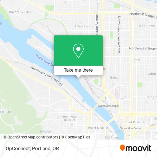 OpConnect map