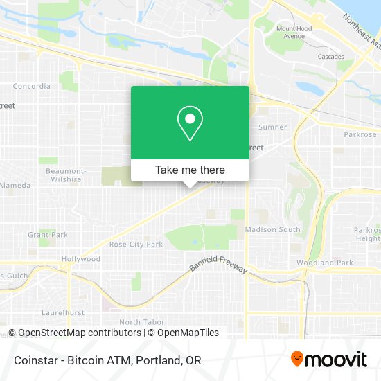 Coinstar - Bitcoin ATM map