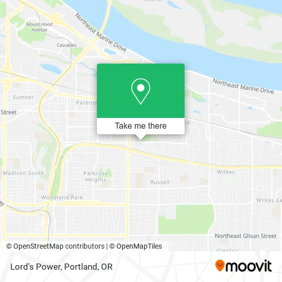 Lord's Power map