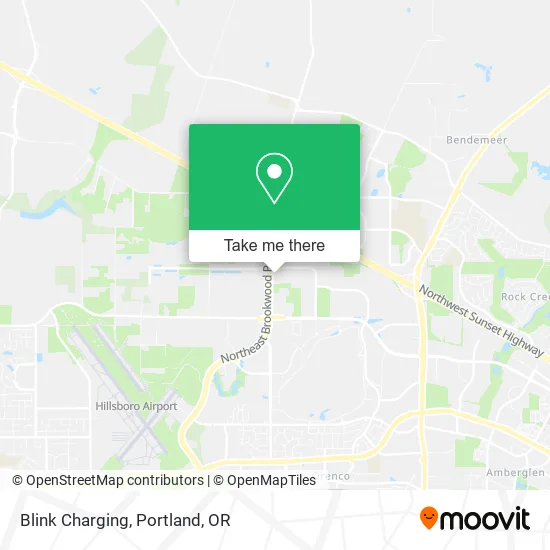 Blink Charging map
