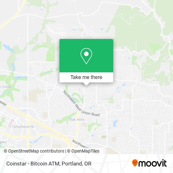 Coinstar - Bitcoin ATM map