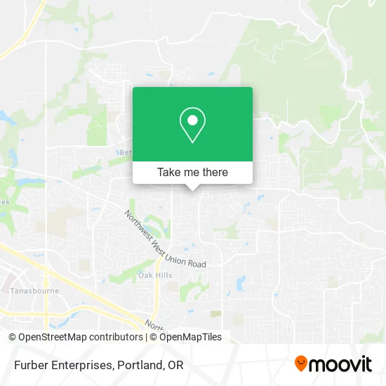 Mapa de Furber Enterprises