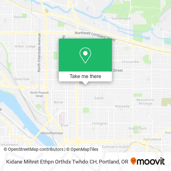 Kidane Mihret Ethpn Orthdx Twhdo CH map