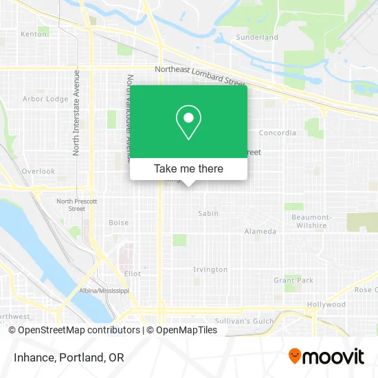 Inhance map