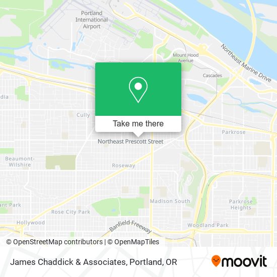 James Chaddick & Associates map