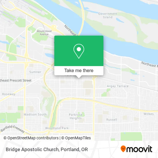 Bridge Apostolic Church map