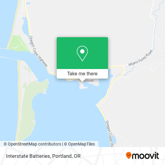Interstate Batteries map