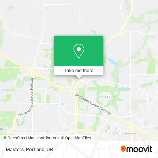 Masters map