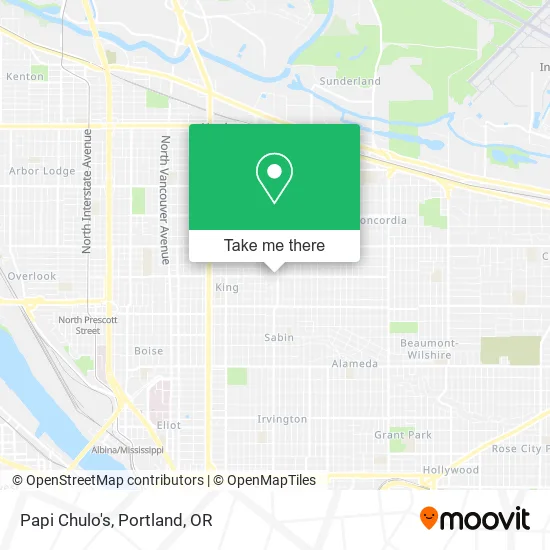 Papi Chulo's map