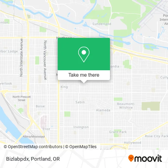 Bizlabpdx map