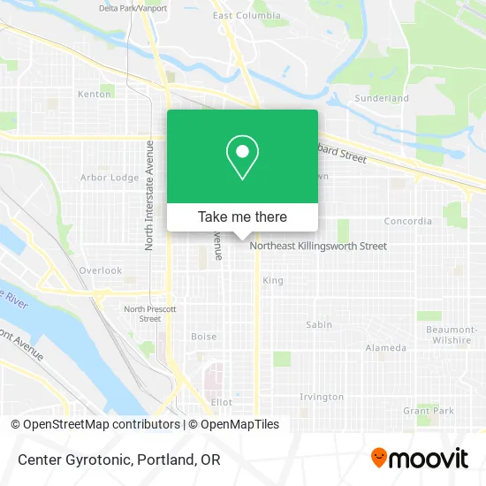 Center Gyrotonic map