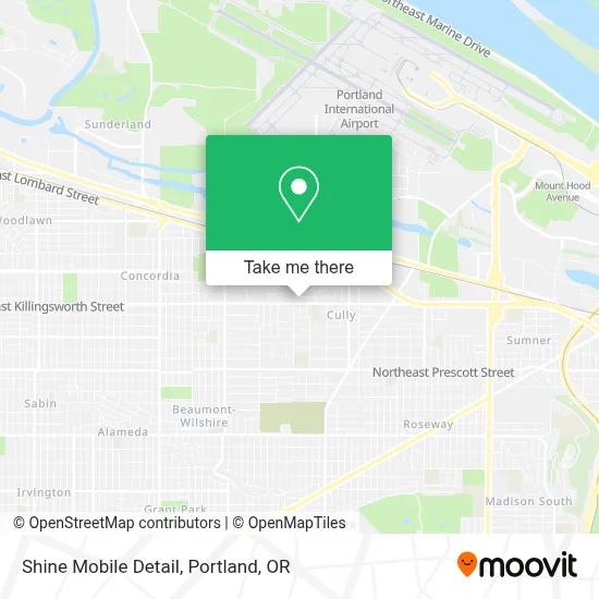 Shine Mobile Detail map