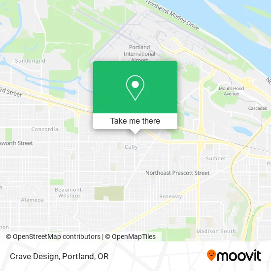 Crave Design map
