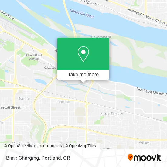 Blink Charging map