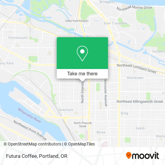 Futura Coffee map