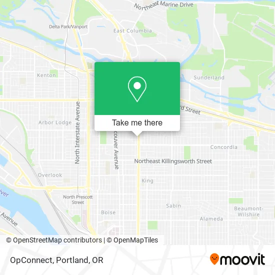 OpConnect map