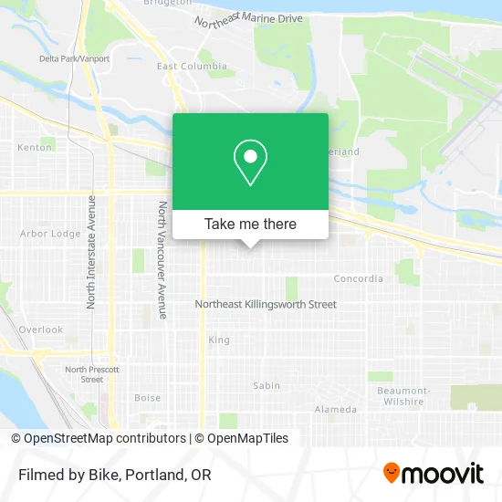 Filmed by Bike map