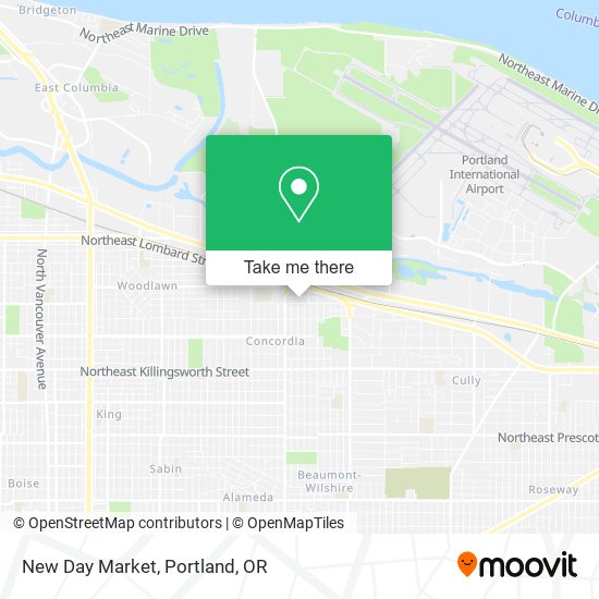 New Day Market map