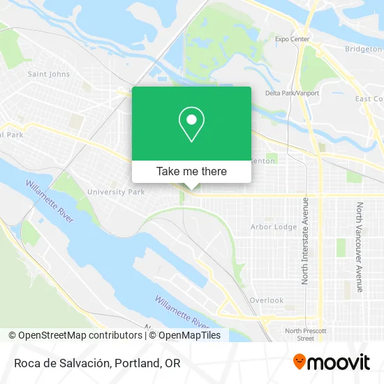 Roca de Salvación map