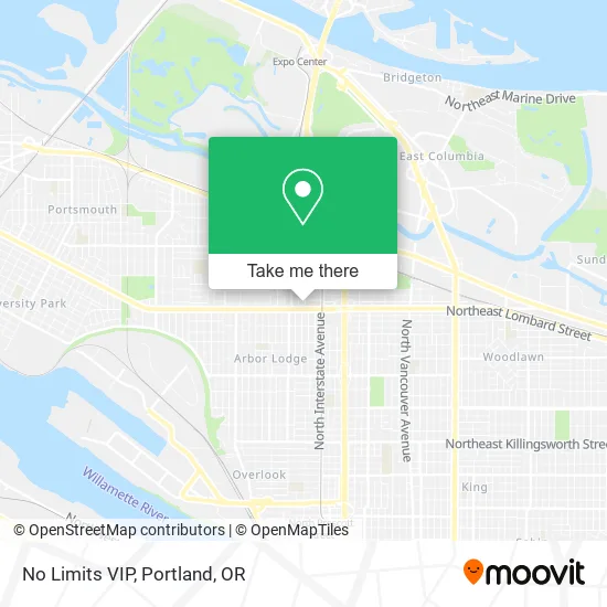 No Limits VIP map