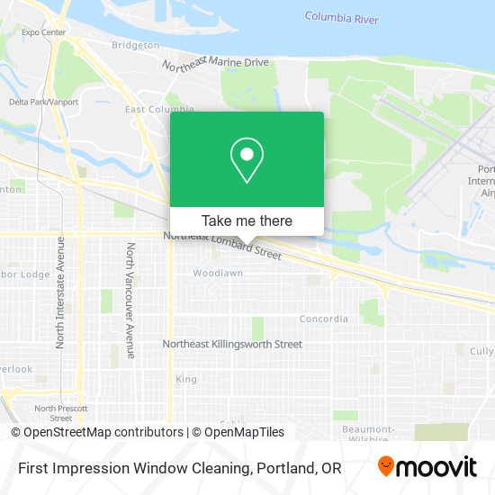 Mapa de First Impression Window Cleaning