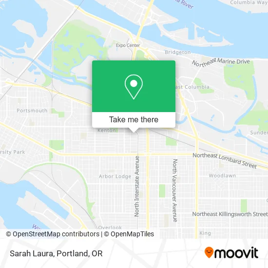 Sarah Laura map