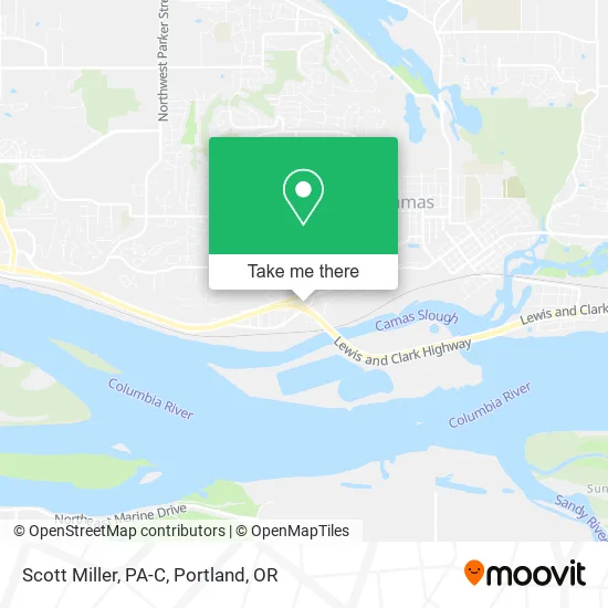 Scott Miller, PA-C map
