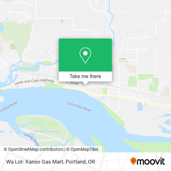 Wa Lot- Kanso Gas Mart map
