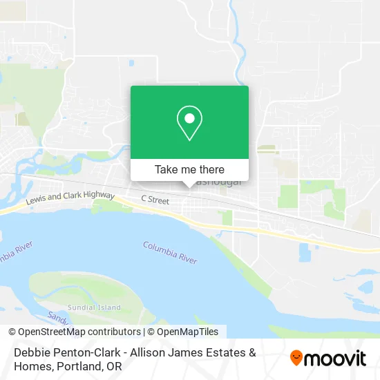 Mapa de Debbie Penton-Clark - Allison James Estates & Homes