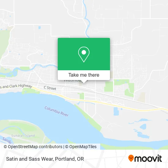 Mapa de Satin and Sass Wear