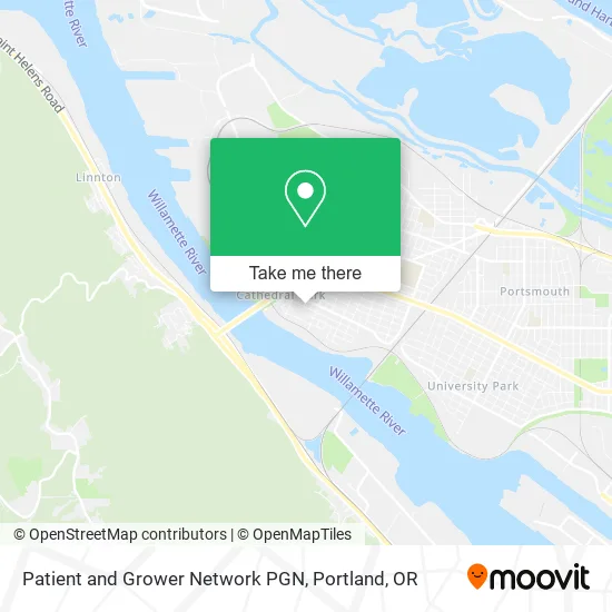 Mapa de Patient and Grower Network PGN