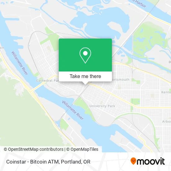 Coinstar - Bitcoin ATM map