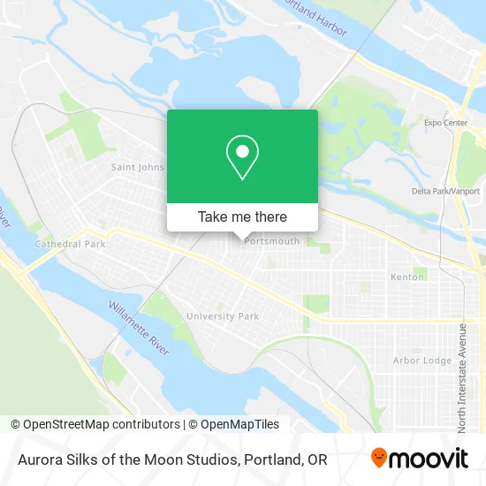 Aurora Silks of the Moon Studios map