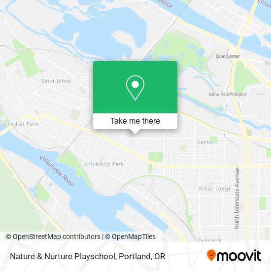 Mapa de Nature & Nurture Playschool