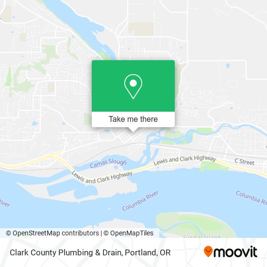 Clark County Plumbing & Drain map