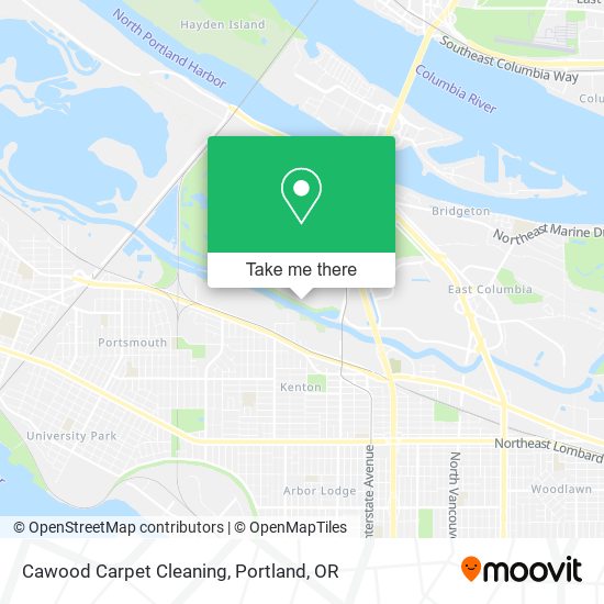 Cawood Carpet Cleaning map