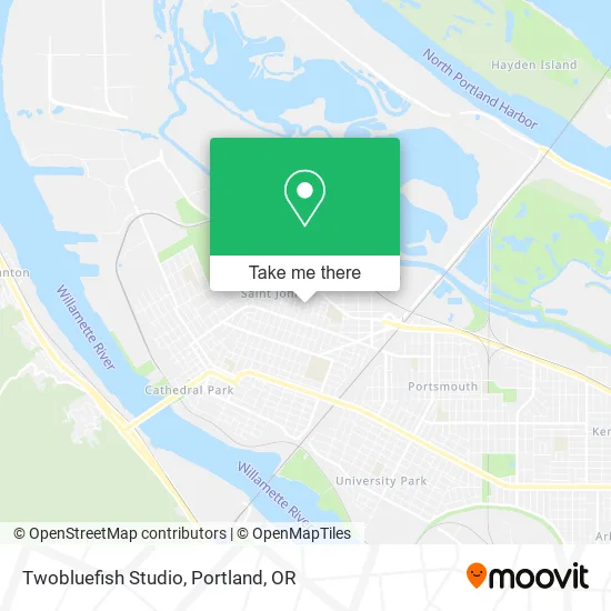 Twobluefish Studio map
