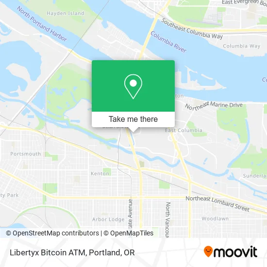 Libertyx Bitcoin ATM map