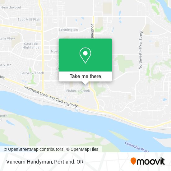 Vancam Handyman map