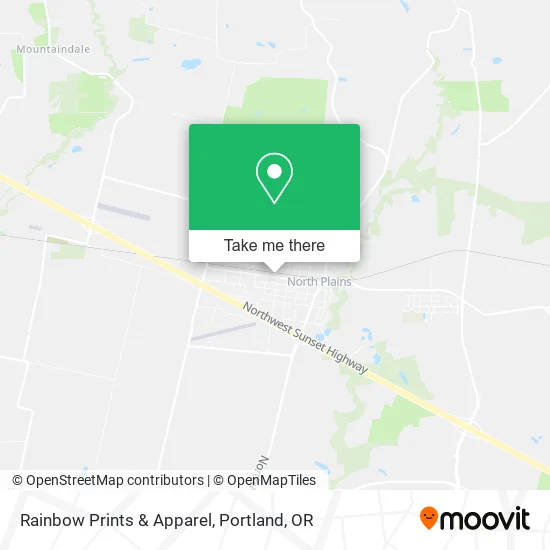 Rainbow Prints & Apparel map