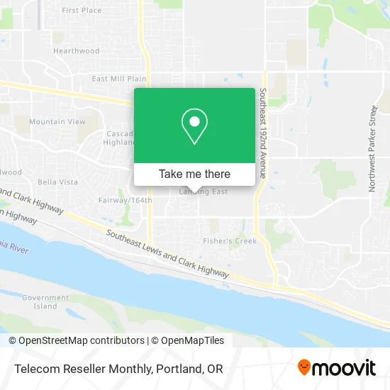 Mapa de Telecom Reseller Monthly