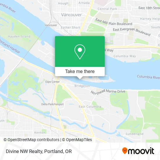 Divine NW Realty map